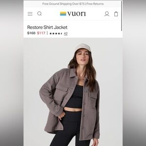 Restore shirt jacket